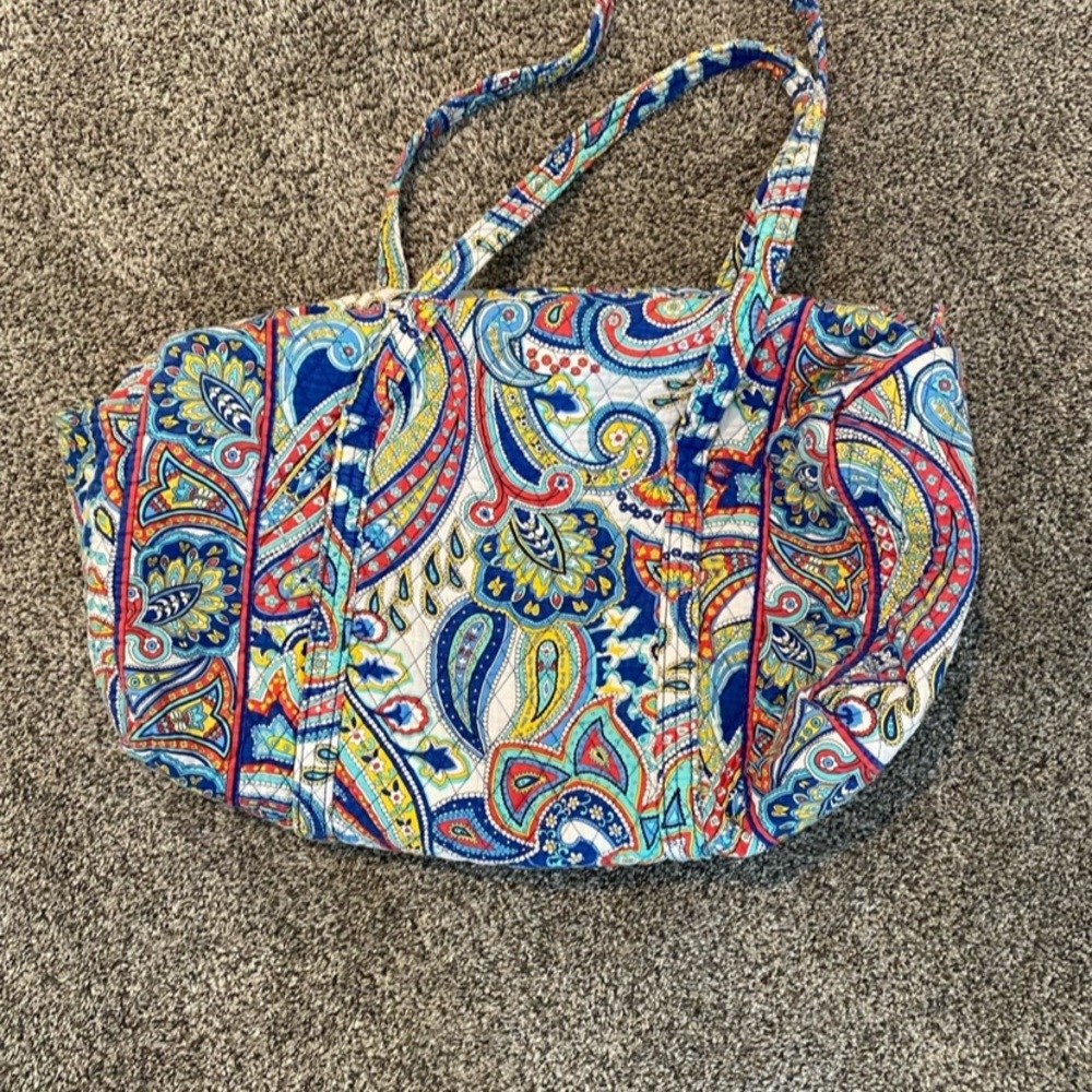 Vera Bradley Multicolor Paisley Tote